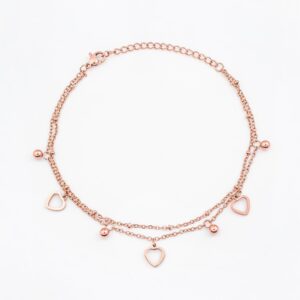 Heart Charm Bracelet
