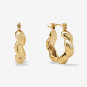 Scrunch Hoops Earrings